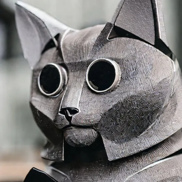 Кот в гоглах